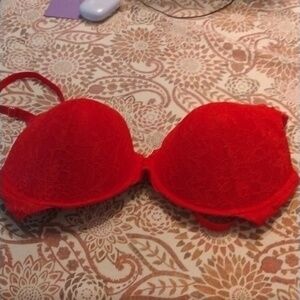 Almost new condition red bra